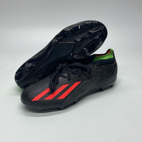 Adidas Men's X Speedportal 2 Lace Up Black Soccer Cleats GW8449 - Picture 1 of 5